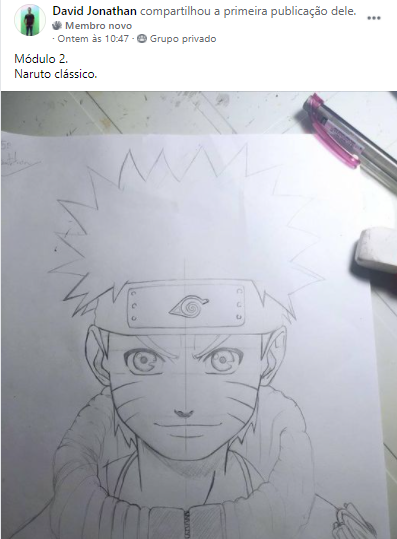 Curso de Desenho PRO!  Naruto sketch drawing, Naruto sketch