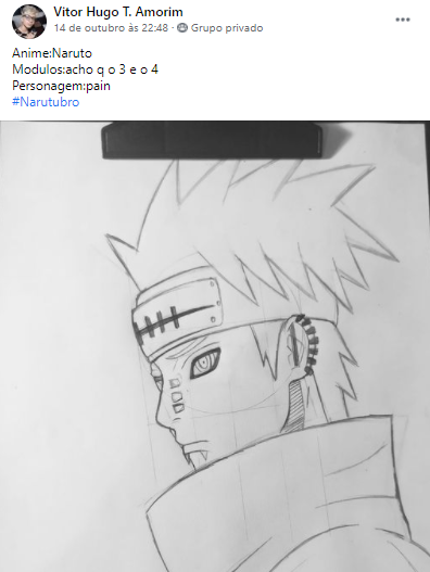 Curso de Desenho PRO!  Naruto sketch drawing, Naruto sketch